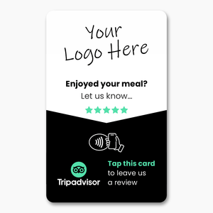 Tripadvisor Restaurant Review Card - Custom Branded - Tap and Scan - 224 DIGITAL